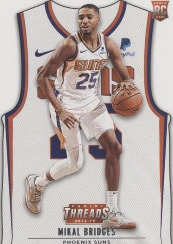 2018-19 Panini Threads - Mikal Bridges #114