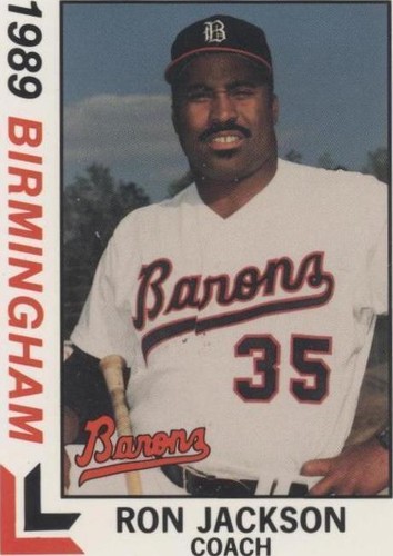 1989 Best Birmingham Barons - Ron Jackson #26
