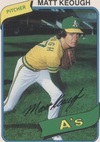 1980 O-Pee-Chee - Matt Keough #74
