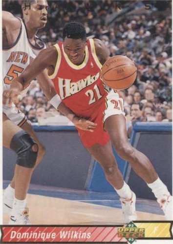 1992-93 Upper Deck Dominique Wilkins In Your Face Slam Dunk