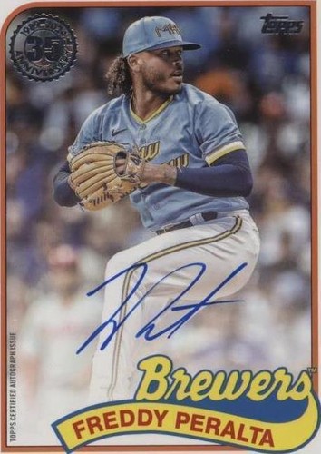 2024 Topps Update Series - Freddy Peralta #89BA2-FP