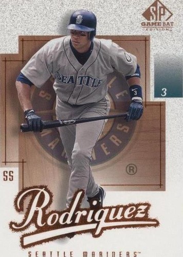2001 SP Game Bat Edition - Alex Rodriguez #17