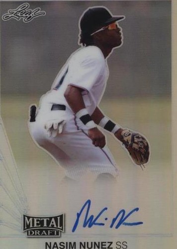 2019 Leaf Metal Draft - Nasim Nunez #LT-NN1