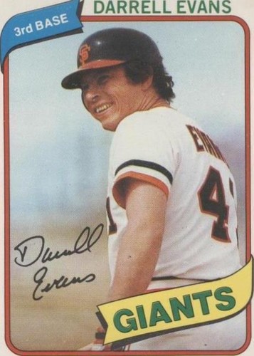 1980 O-Pee-Chee - Darrell Evans #81