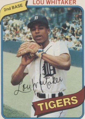 1980 O-Pee-Chee - Lou Whitaker #187