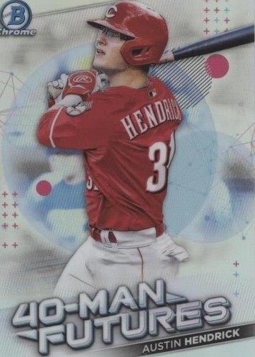 2021 Bowman Chrome - Austin Hendrick #FMF-24