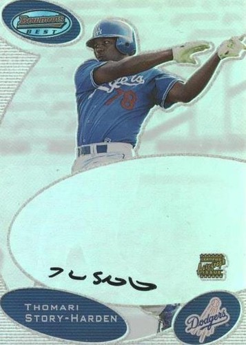 2003 Bowman's Best - Thomari Story-Harden #BB-TSH