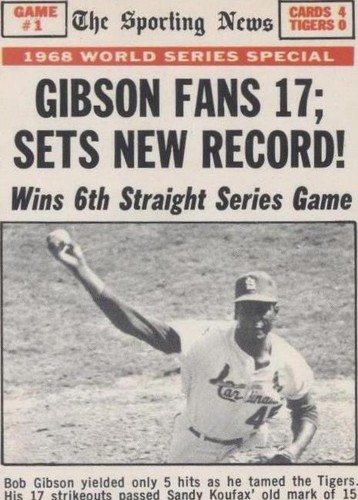 1969 O-Pee-Chee - Bob Gibson #162