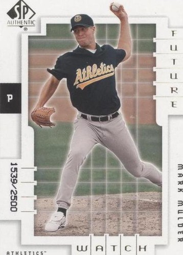 2000 SP Authentic - Mark Mulder #129