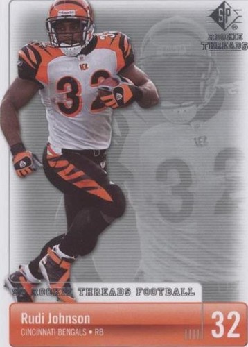 2007 SP Rookie Threads Rudi Johnson #22
