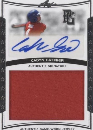 2014 Leaf Perfect Game Showcase - Cadyn Grenier #JA-CG1