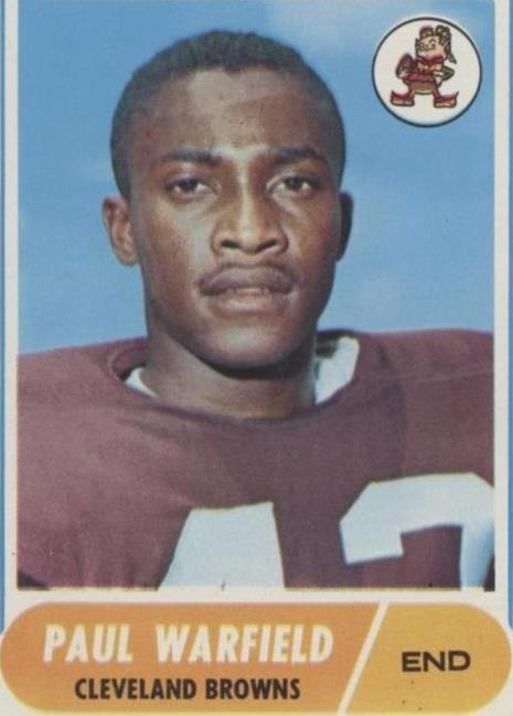 1968 Topps Paul Warfield #49