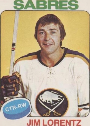 1975-76 O-Pee-Chee - Jim Lorentz #28