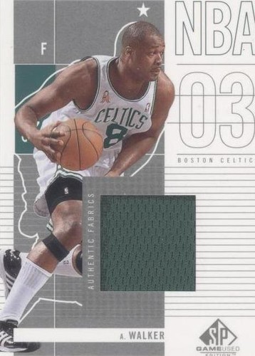 2002-03 SP Game Used Edition - Antoine Walker #4