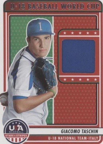 2023 Panini USA Baseball Stars & Stripes - Giacomo Taschin #U18-GT