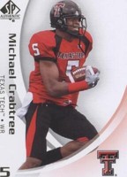 2010 SP Authentic Michael Crabtree #68