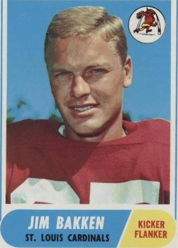 1968 Topps Jim Bakken #8