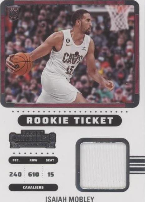 2022-23 Panini Contenders - Isaiah Mobley #RTS-IMC