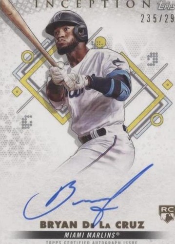 2022 Topps Inception - Bryan De La Cruz #BRES-BDLC