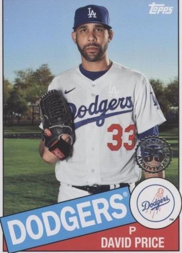 2020 Topps Update Series - David Price #85TB-21