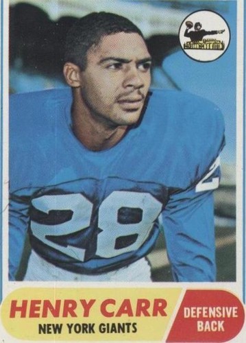 1968 Topps Henry Carr #57