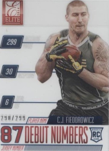 2014 Panini Elite C.J. Fiedorowicz #RN-7
