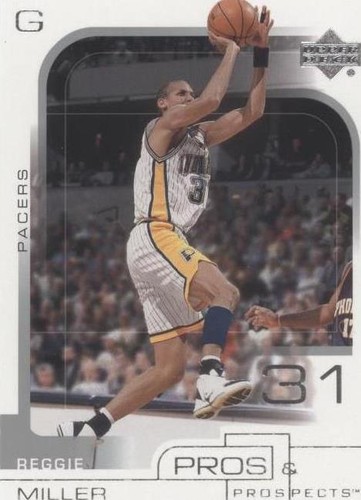 2001-02 Upper Deck Pros & Prospects - Reggie Miller #31