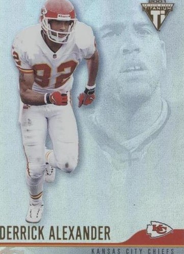 2001 Pacific Private Stock Titanium Derrick Alexander #62