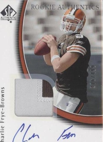 2005 SP Authentic Charlie Frye #244