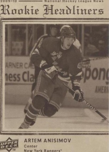 2009-10 Upper Deck - Artem Anisimov #RH14