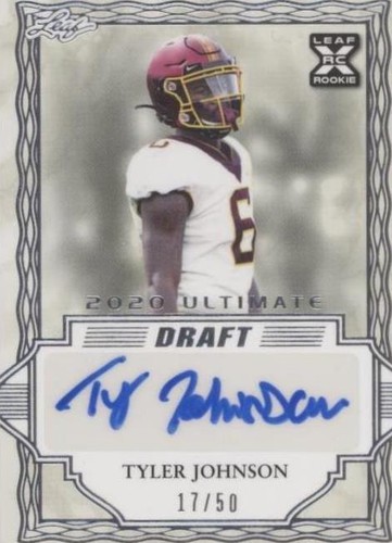 2020 Leaf Ultimate Draft Tyler Johnson #BA-TJ1