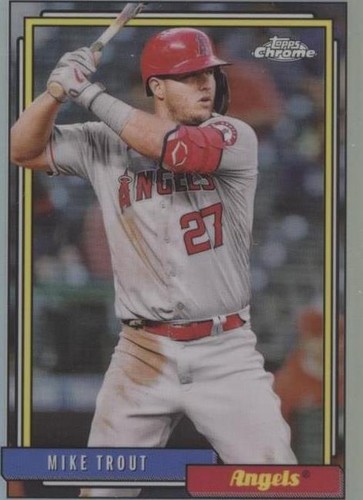 2021 Topps Update Series - Mike Trout #TC92-3