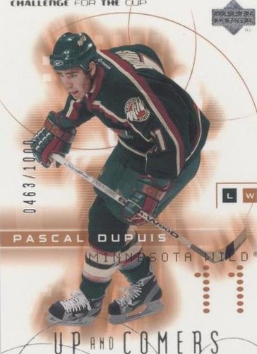 2001-02 Upper Deck Challenge for the Cup - Pascal Dupuis #110