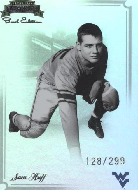 2008 Press Pass Legends Bowl Edition Sam Huff #74