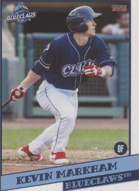 2018 Choice Lakewood Blueclaws - Kevin Markham #14