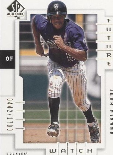 2000 SP Authentic - Juan Pierre #160
