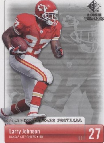 2007 SP Rookie Threads Larry Johnson #52