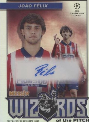 2020-21 Topps Merlin Collection Chrome UCL João Félix #W-JF