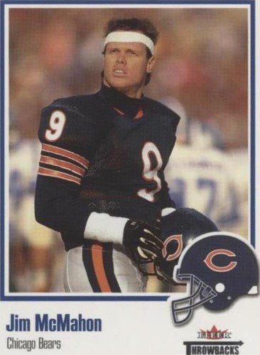 2002 Fleer Throwbacks Jim McMahon #45