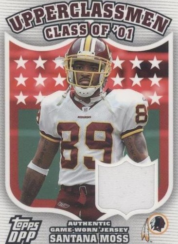 2006 Topps Draft Picks and Prospects (DPP) Santana Moss #UC-SM