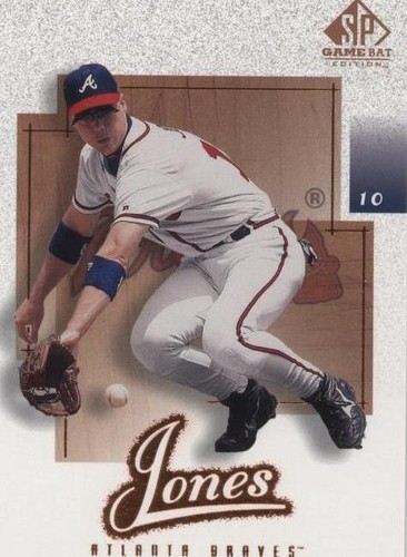 2001 SP Game Bat Edition - Chipper Jones #48