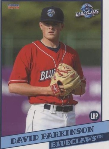 2018 Choice Lakewood Blueclaws - David Parkinson #20