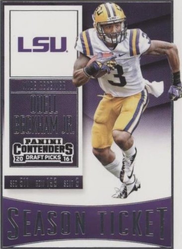 2016 Panini Contenders Draft Picks Odell Beckham Jr. #79
