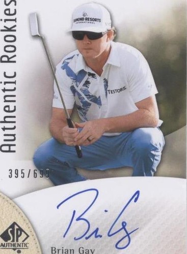2014 SP Authentic - Brian Gay #81