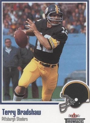 2002 Fleer Throwbacks Terry Bradshaw #1