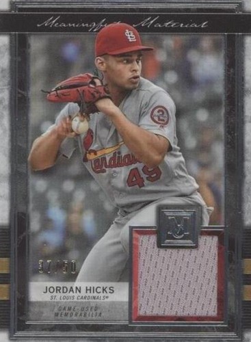 2020 Topps Museum Collection - Jordan Hicks #MMR-JHI