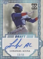 2020 Leaf Ultimate Draft - Luisangel Acuna #BA-LA1