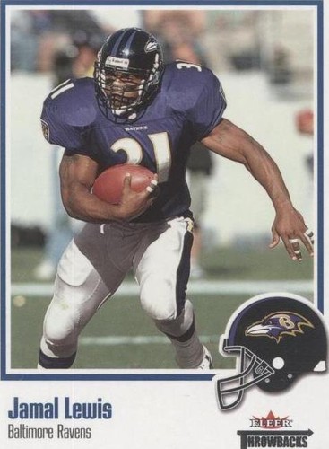 2002 Fleer Throwbacks Jamal Lewis #68