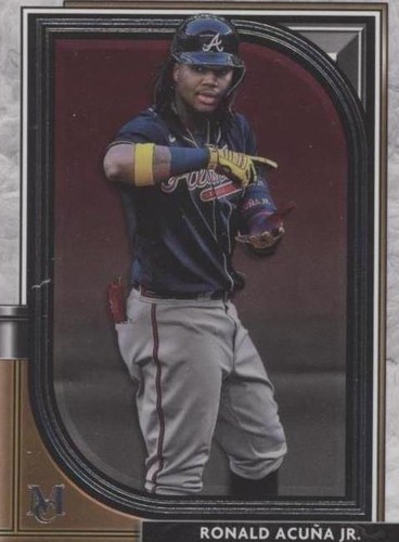 その他 TOPPS MUSEUM COLLECTION Acuna Jr. auto 2024 Topps Museum Collection Ronald Acuna Jr. jumbo patch