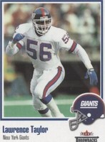 2002 Fleer Throwbacks Lawrence Taylor #19